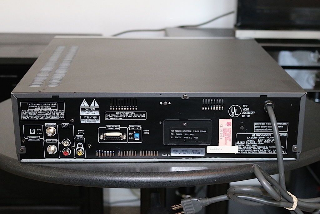 LaserDisc Database • View Topic - CLD-3030 Chassis-based LD Players